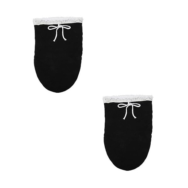 Lurrose 2 Pièces Chaussettes Chaudes DAllaitement Protecteur De Fonte Couvre-Orteils Moulés Pour Pied Chaussette Moulée Chau