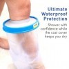 TKWC Inc 5738 Protection étanche pour les pieds dans la douche