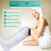 Couvre-jambe étanche pour la douche, protecteur de plâtre pour la jambe de douche Bandage de douche étanche réutilisable pour