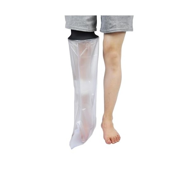 Sealcuff - Protège bandage et plâtre - Jambe complete du Pied à la cuisse Adulte 