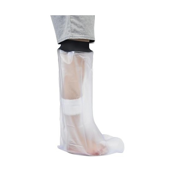 Sealcuff - Protège bandage et plâtre - Jambe complete du Pied à la cuisse Adulte 