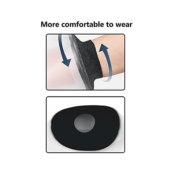 PICC Line Housse imperméable pour douche, bras de protection imperméable pour plaies pour adultes, protection de plâtre et de