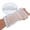 PICC Line Housse élastique pour bras de protection confortable L PICC Shield Mesh Cover Ultra Soft Respirabilité pour le haut