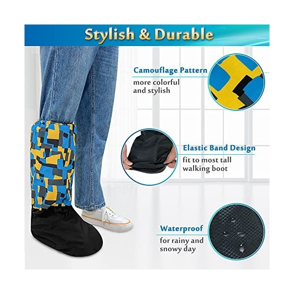 Housse de protection pour bottes de marche médicales, fractures, bottes de marche orthopédiques pour cheville cassée, protect