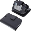 foto-kontor Sac pour Livre de Protection Compatible avec Abbott Freestyle Libre 1 Book Style Noir Etui