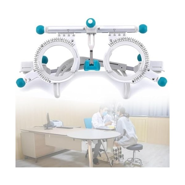 Cadre de lentille dessai optique, cadre de lentille de test oculaire doptométrie, cadre de lentille dessai léger, for maga