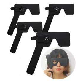 WHIRE 20 Pièces Ophtalmique Occlusion Oculaire pour Ophtalmologistes Orthoptistes Optométristes Outil DExamen de la Vue Noi