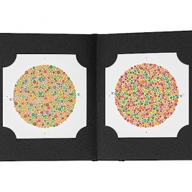 jucyuanhang Livre De Test De Vision des Couleurs Ishihara avec 38 Panneaux, Panneaux De Test Optométrique De Déficit De Visio