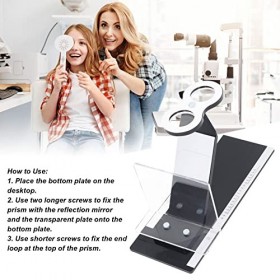 Outil de Test de Vision Réglable pour Améliorer Lamblyopie, le Strabisme, la Vision Simultanée et la Stéréopsie avec Base à 