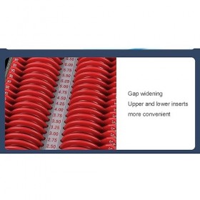 BDJSN Kit Doptométrie De Cadre Dessai Optique De 266 Pièces, avec Cylindre Croisé À Tige, Test Oculaire, Amovible, pour Opt