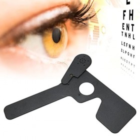 Outil dexamen oculaire pour orthoptistes, test de vue noir, outil dexamen portable pour obturateur doeil, 14 trous pour mé