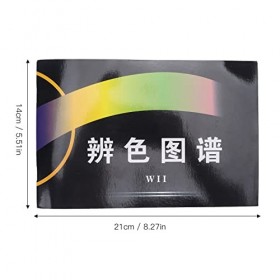 Test De Daltonisme, 36 Pages Tableau De Test De Daltonisme Livre De Test De Faiblesse des Couleurs Pour Lécole De Conduite à