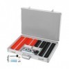 HEDUSA Kit de lentilles dessai en Plastique, 266 pièces, lentille Optique en Plastique, équipement doptométrie, Accessoires
