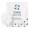 Livia Flower Pads| Le bouton stop pour les règles douloureuses| Soulagement des douleurs menstruelles et dendométriose| sans