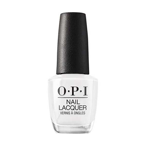 OPI Nail Lacquer - Vernis à Ongles classique - Alpine Snow - Couleur : blanc - Qualité professionnelle - 15ml