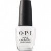 OPI Nail Lacquer - Vernis à Ongles classique - Alpine Snow - Couleur : blanc - Qualité professionnelle - 15ml