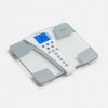 TANITA BC-587 Balance de Composition Corporelle Extra Stable Haute Capacité Plateforme Extra Large 9 Mesures Blanc