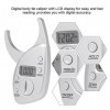 Sunydog-Digital Body Fat Caliper Skinfold Caliper Affichage LCD Skin Muscle Testeur Analyseur Mesure de la graisse électroniq