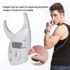 Benkeg Calibre de Graisse Corporelle - Digital Body Fat Caliper Skinfold Caliper Affichage Lcd Skin Muscle Testeur Analyseur 