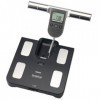 OMRON HBF508 Balance digitale haute précision, mesure du poids, indication du niveau de graisse corporelle, graisse viscérale