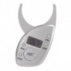 Eujgoov Body Fat Caliper, LCD Digital Skin Fat Tester Skin Fat Tester Bmi Calculator