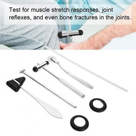 Ensemble Dinstruments Médicaux pour Marteau Neurologique pour Adultes, Kit de Percussions de Soins de Santé pour Marteau de 