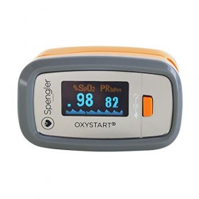 SPENGLER Oxystart, Oxymètre de Pouls Digital Portable, Mesure de lOxygénation, Facile à Utiliser, Fiable et Précis, Compact 