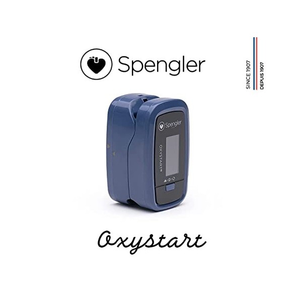 Oxymètre de Pouls pour le Doigt Oxystart myrtille - SPENGLER - Spengler