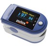 Oxymètre de pouls PULOX PO-200A avec alarme, bip dimpulsion et écran bleu à rotation automatique pour mesurer la saturation 