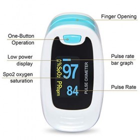 CONTEC CMS50NA Fingertip Pulse Oximeter OLED CE