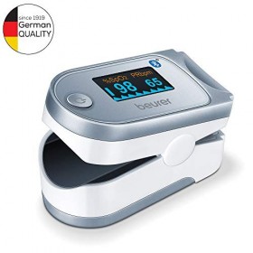 Beurer PO 60 Oxymètre de pouls avec Bluetooth, détermination de la saturation artérielle en oxygène & PO 30 - Oxymètre de pou