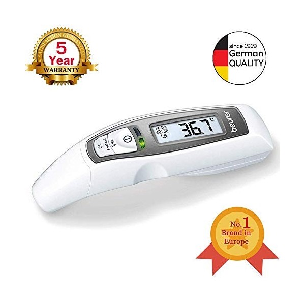 Beurer Thermomètre Multifonctions & PO 30 - Oxymètre de pouls digital pour la mesure de la saturation en oxygène dans le sang