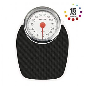 Salter 195 WHKR Pèse Personne Mécanique avec Aiguille, Style Docteur, Design Retro, Balance avec Cadran Analogique Facile À L