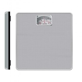 Salter 433 SVDR Pèse Personne Mécanique avec Aiguille, Balance avec Cadran Rotatif Facile à Lire, Revêtement PVC Antidérapant