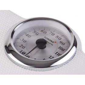 Korona 77400 Pèse-personne mécanique BODO | capacité de charge 150 kg, graduation 1 kg | surface de pesée antidérapante et de