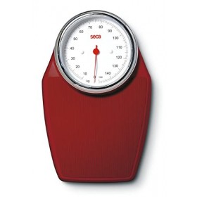seca Pèse Personne Mécanique Plat Rouge Colorata 760