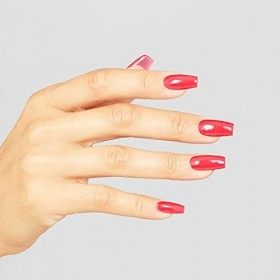 OPI Nail Lacquer - Vernis à Ongles classique - Charged Up Cherry - Couleur : rose rouge - Qualité Professionnelle - 15ml