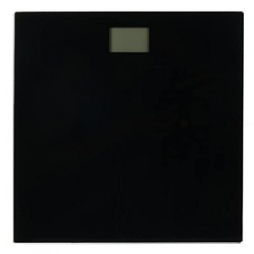 Paris Prix - Pèse-personne En Verre "digital" 33cm Noir