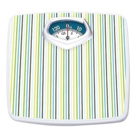 Pèse-Personne mécanique, Pèse-personne mécanique à ressort pointeur, lecture sur plateau tournant, facile à lire, sans piles,