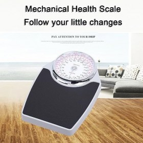 Pèse-personne mécanique, balance de poids corporel antidérapante de haute précision, balance analogique, cadran mécanique ave