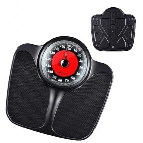 Pèse-personne mécanique de salle de bain, balance de poids corporel antidérapante de haute précision, balance de précision à 