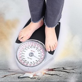 Pèse-personne mécanique de très grande capacité, grand cadran analogique, conception de réglage manuel du zéro for une mesure