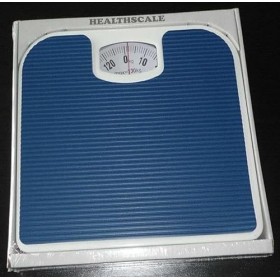 HelloCreate Pèse-personne mécanique pour salle de bain 130 kg avec piles requises