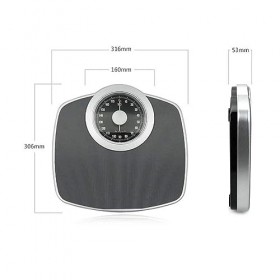 Pèse-Personne mécanique, Balances de poids mécaniques de précision, positionnement précis du pointeur flottant, grand cadran,