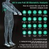 Pèse-personne numérique avec capteur de graisse corporelle et app, Analyseur corporel, Validé cliniquement, Avec 8 capteurs d