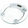tempo di saldi Balance pèse-personne numérique en verre avec portée de 150 kg et écran LCD