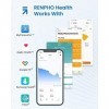 RENPHO Balance Pese Personne avec App, Balance Connectée Bluetooth, Balance Pèse Personne Salle de Bains Impédancemètre avec 