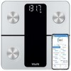 Vitafit Pèse Personne Connectée Bluetooth, Impédancemètre avec 13 Données Corporelles BMI/Graisse Corporelle/Masse Osseuse/B