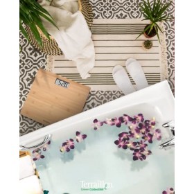 TERRAILLON Pèse Personne BAMBOO SCALE Plateau Pur Bambou Ultra-plat - Ecran LCD - Capacité 150Kg - Bambou