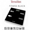 Terraillon - Tracker - Balance pèse personne IMC et Impédancemètre - 12 utilisateurs - plateau verre - Capacité 150 kg